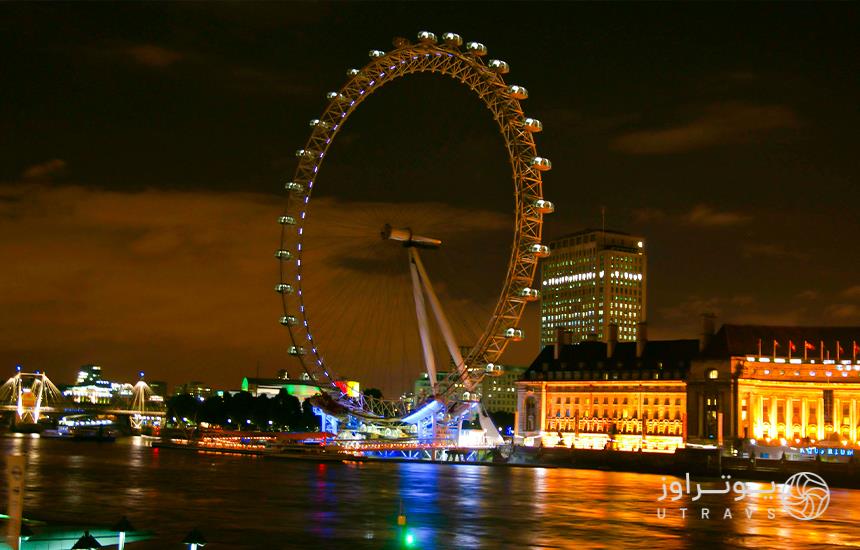 London Eye At night